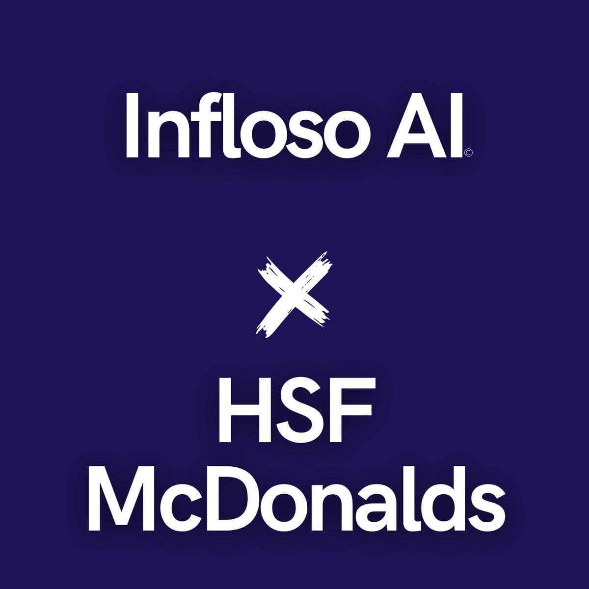 HSF McDonald's USA X Infloso AI